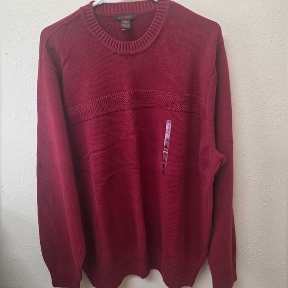 Dockers Other - Men's Red Sweater New But No Tag